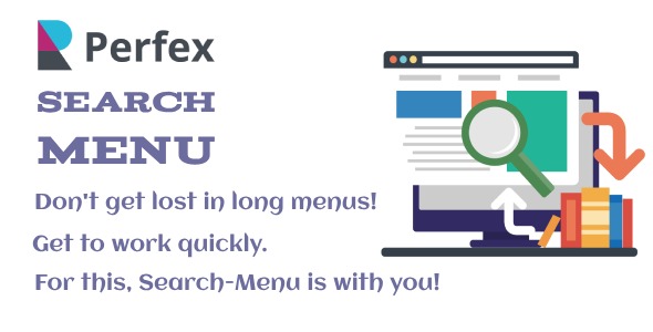 Search Menu for Perfex CRM